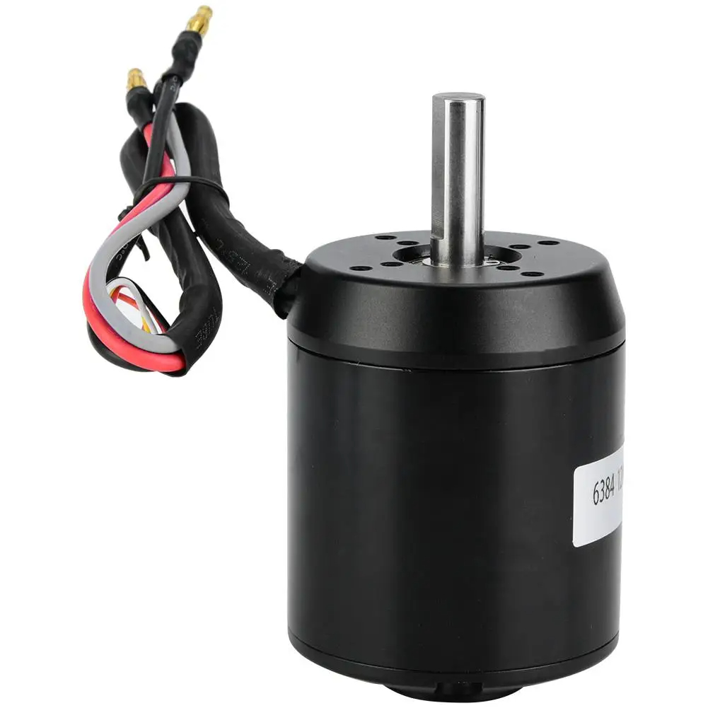 6384 120KV BLDC Hub Motor Brus - 6384 Brushless Motor Sensored ulasan dan harga